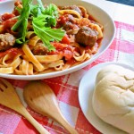 今日はイタ飯！！ミートボールのパスタ！ – つくばスゴイ1人暮ら しメシ特集！
