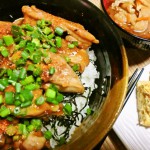 ボリューミーな一品！！鳥の照り焼き丼- つくばスゴイ1人暮ら しメシ特集！
