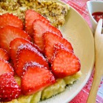 甘～い！イチゴのパンケーキ – つくばスゴイ1人暮ら しメシ特集！