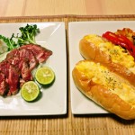 バターとコンソメで味付け！牛肉のたたき+エッグサンド – つくばスゴイ1人暮ら しメシ特集！