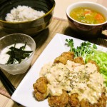 タルタルソースが決め手！チキン南蛮！ – つくばスゴイ1人暮ら しメシ特集！