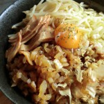 時短メニュー！まぜそば！ – つくばスゴイ1人暮ら しメシ特集！