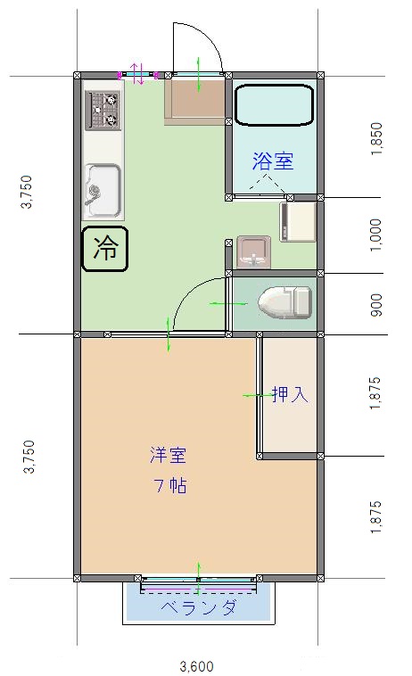(間取)